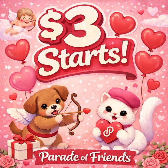 Tops - $3 STARTS PARADE OF FRIENDS Thursday 2/19